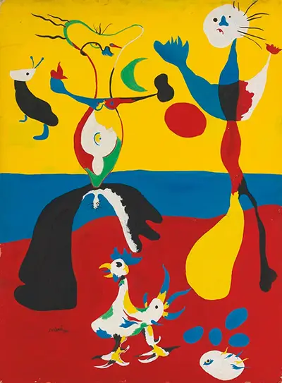 Le Fermier et Son Epouse Joan Miro
